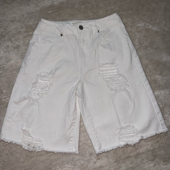 Habitual Other - Habitual Girl Shorts, 14, White